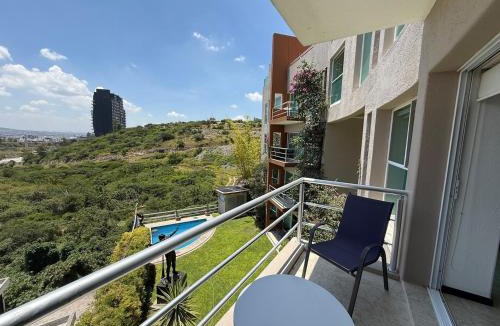 Queretaro Hotel | Apartment with Pool - Gym & A/C Suite