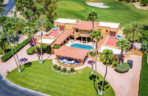 Camelback C C Estates Villa | Award-Winning Ritz Carlton Golf Green Estate|Sauna|Interior Pool|Jacuzzi|Gym|Mountain Views