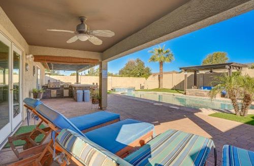 Castlegate House | Backyard Oasis! Group-Friendly San Tan Valley Home