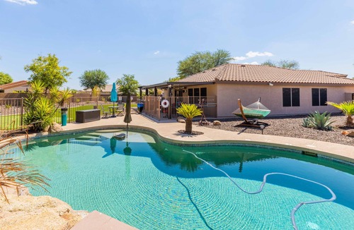 West Point Towne Center House | Backyard Oasis with Private Pool & Putting Green!