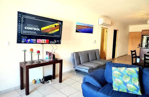 El Tezal Apartment | Bahia del tezal 202b: 2BR/2BT Condo, Big pool, 5 minutes walk to Beach!