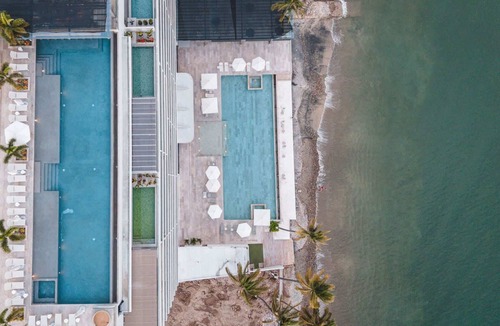 Bucerias Apartment | Bantay 1D | Beachfront 3BR Condo w/Ocean Views + Pool