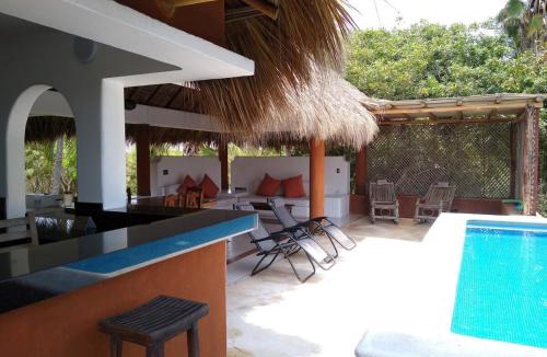 Barra de Colotepec Villa | Beach House - Puerto Escondido Gated Community