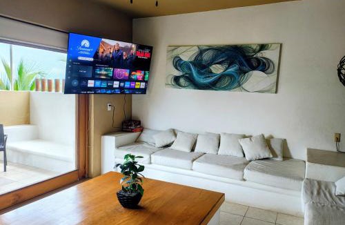Barra de Potosi Apartment | Beachfront apartment playa blanca