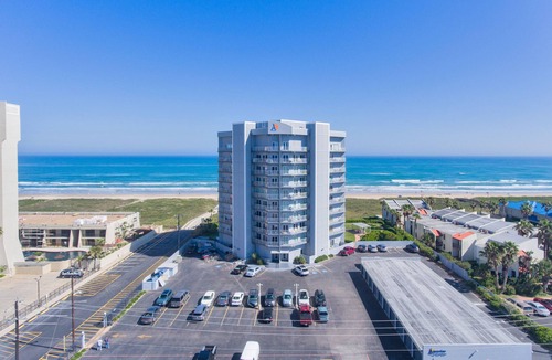 South Padre Island Condo | Beachfront Bargain with Heated Pool, Bay Views & Direct Beach Access!