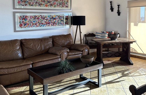 San Carlos Apartment | Beautiful Beach House with terrace and Beach view/80 steps form the beach.