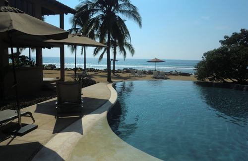 Troncones House | Beautiful serene apartment-saltwater pool, gardens, 200 feet from the beach!