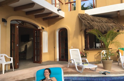 Chacala House | Beautiful vacation home with ocean views nestled in the jungle with a pool