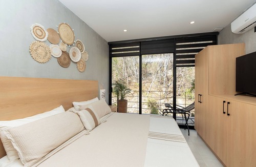 Crucecita Condo | Best of BOTH Worlds! Close to Santa Cruz but Quiet!