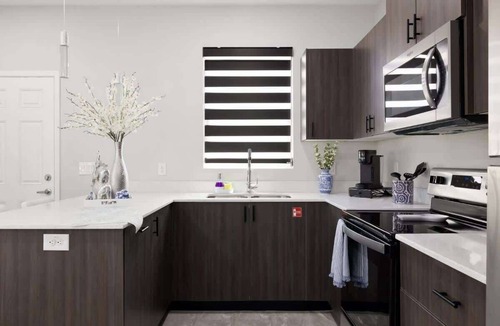 Pharr Apartment | Blue Bliss: Where Tranquility Resides