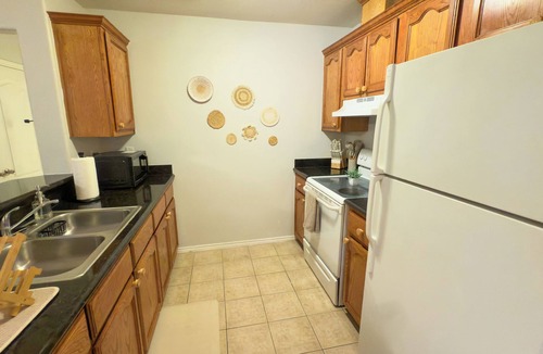 Edinburg Apartment | Boho Style 2-bedroom/1 King Bed apartment with BBQ Grill in Edinburg