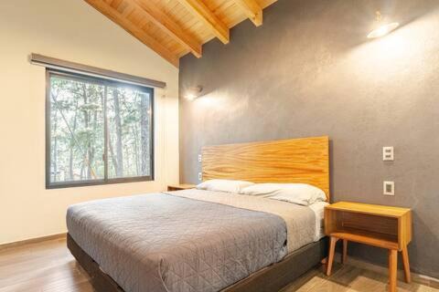 Mazamitla Ski Chalet | Cabaña de Lujo Para 4 Personas Dentro del Bosque