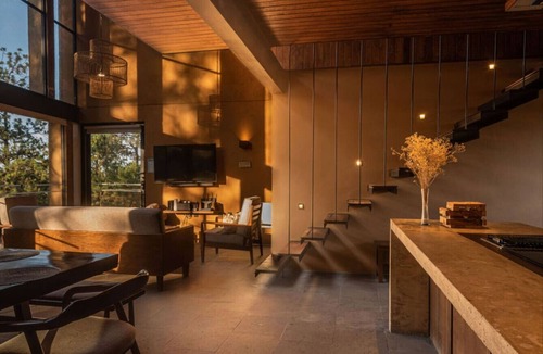 Mazamitla Cabin | Cabaña lujo Alberca climatizada