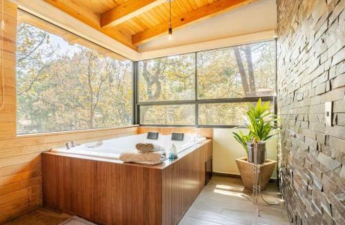 Mazamitla Ski Chalet | Cabaña Mazamitla con Jacuzzi hasta para 5 personas