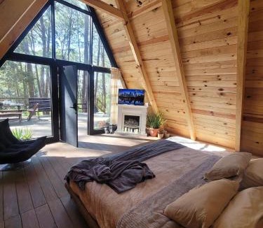 Mazamitla Ski Chalet | Cabañita Alpina para Parejas