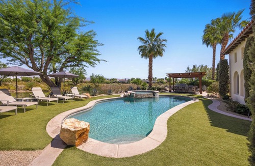 La Quinta House | Cappella - Gorgeous 4 br Villa in PGA West with Pool/Spa + Golf Course Views #259222