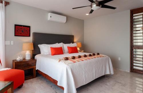 Puerto Morelos House | Casa Agua Azul - Family Getaway with Stunning Ocean Views
