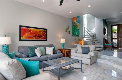 Puerto Morelos House | Casa Agua Azul - Family Getaway with Stunning Ocean Views