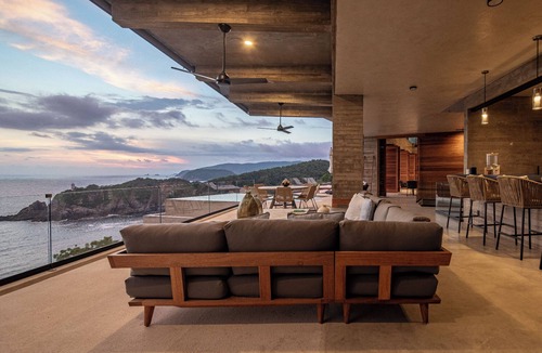Zihuatanejo Villa | Casa Arena: Modern Luxury Villa with Staff, Pool, Big Ocean Views