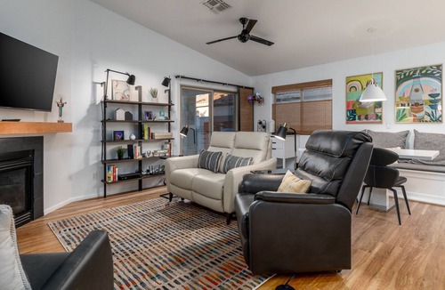 Rancho De Oro House | Casa Bella is a bright & modern desert retreat with wheelchair & walker access.