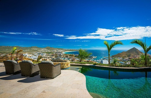 Pedregal Villa | Casa Cielo at Pedregal: 10BR Hilltop Villa with Marina & Ocean Views