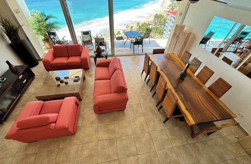 Ixtapa Condo | Casa Spadaro - Luxury Amara Beachfront Penthouse with private rooftop terrace