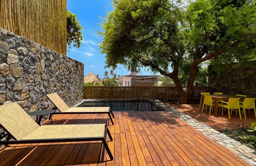 La Manzanilla House | Casa Tamarindo. Nueva, con alberca, a 2 cuadras de la playa. La Manzanilla, Jal.