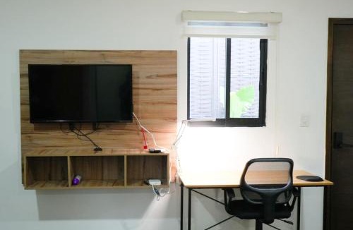 Downtown Mazatlan Apartment | Central Business Trip and Couples 1BR 1BA Office