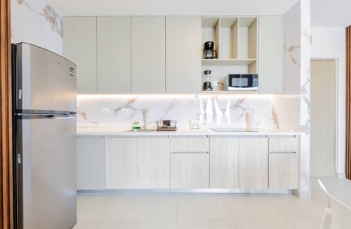 Monterrey Centro Apartment | ¡Cerca de Fundidora! 7 huéspedes|King bed 2BR|2br