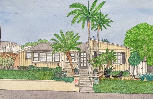 South Laguna Cottage | Charming Beach Bungalow in South Laguna Beach Village. Private Property Parking,
