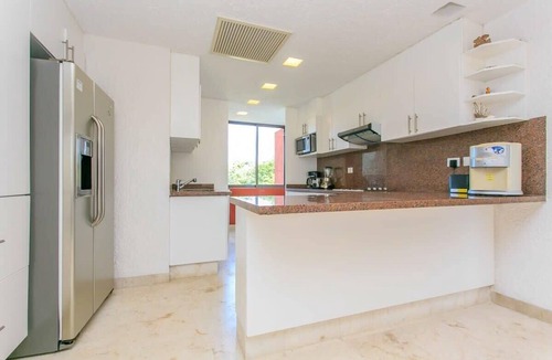 Playacar Fase II Condo | Chic Penthouse | Private Pool | Golf Views | Bikes
