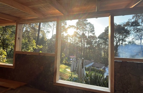 Valle de Bravo Cabin | Cozy 4-bedroom cabin in perfect harmony in Rancho ojo de luz cabañas de aventura