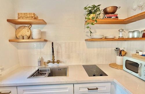 South Redondo Cottage | Coastal Beach Bungalow walking distance to beach, coffee, and restaurants