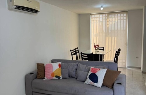 San Nicolas de los Garza House | Comfortable 7 Bed House 15 min from Airport with WI-FI and A/C in Industrial Zone