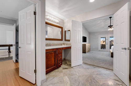 La Paz At Desert Springs House | Contemporary oasis with an amazing pool, enclosed yard, washer/dryer, & AC