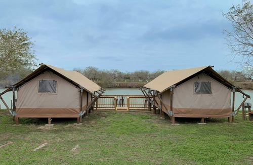 Cameron County Cabin | Cosmic Glamping Near Boca Chica SpaceX