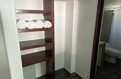 Los Ayala Apartment | Costa Ayala suite 1 with 2 dbl bed and 2 sofas, all basics, 2 blocks from beach