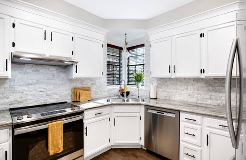Lowe Estates House | Cozy Gilbert Escape with Hot Tub, BBQ & Fire Pit