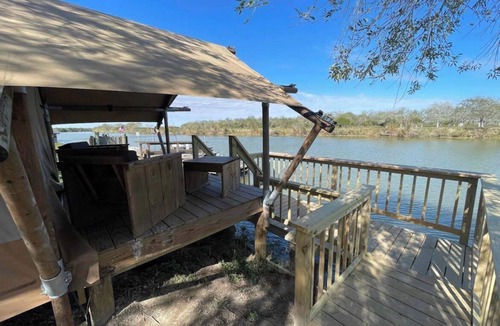 Cameron County Cabin | Cozy Glamping Minutes from SpaceX Launches