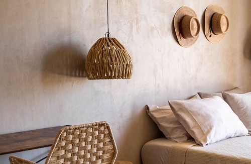 Todos Santos Hotel | Cozy room in boutique bohemian hotel in Todos Santos with Starlink - 5 min beach