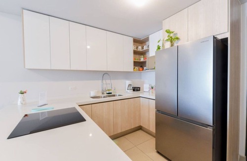 Monterrey Centro Apartment | ¡De lujo en Santa Lucía! Gym, Cajón 7H 3BR|2br