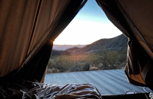 Nelson Apartment | Desert Den: Your Oasis For Two with Mountain Views