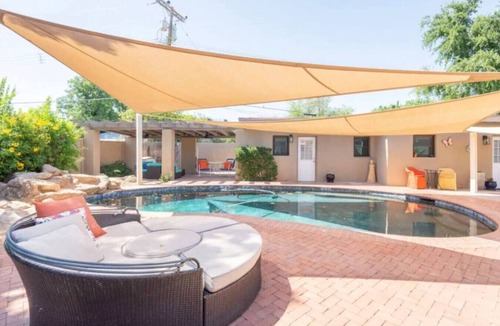 Camelback East House | Desert Oasis: 5BR Home with Pool & Firepit