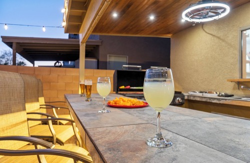Green Valley House | Desert Sonoran Retreat, 4-bedroom house with AC, "Heated pool", EV charger