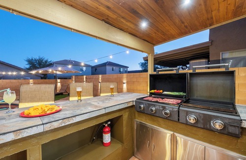 Green Valley House | Desert Sonoran Retreat, 4-bedroom house with AC, "Heated pool", EV charger