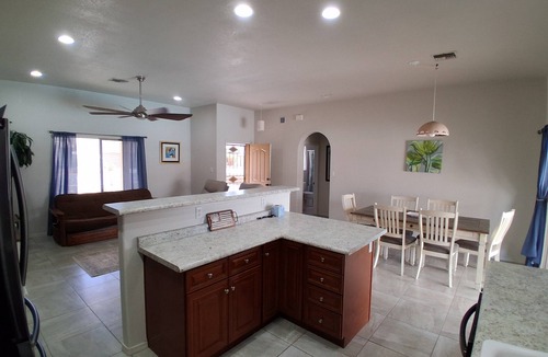 Desert Foothills House | Desert Sunshine Lagoon, Beautiful 2 bed 2 bath house with pool and amazing patio
