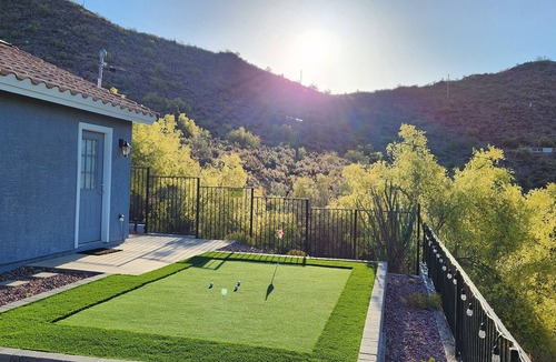 North Mountain House | Desert Valley Stay - Mountain Views
