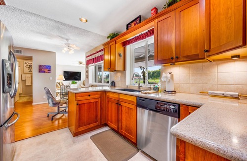 Sunland Village East House | Dog-friendly, golf course adjacent home with a pool, hot tub, & fitness center