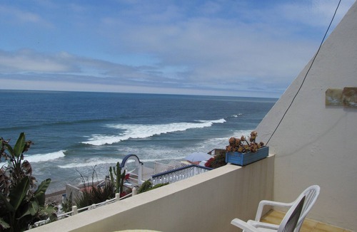 San Antonio del Mar House | Dolphinview is a 3 bedroom, 2 bath beachfront home with private steps