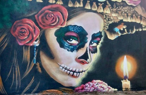 Valle de Guadalupe House | El Mezquite Hotel Mexicano Hab 1 "la Catrina"